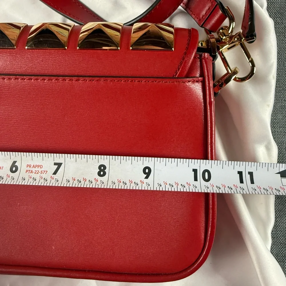 Michael Kors‎ Bradshaw Studded Leather Shoulder Bag - Picture 5 of 6